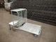 Supermarket Warehouse Logistics Trolley Movable Folding For High Load Bearing Capacity