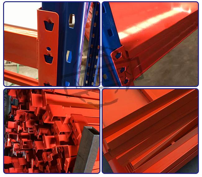 El almacenamiento de la plataforma de Warehouse del metal atormenta el