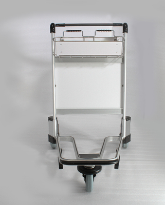 Stainless Steel Airport Luggage Trolley Airport Push Passenger Baggage Cart