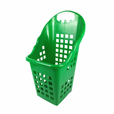 New Supermarket Customized Nestable Large Volume Durable Shopping Trolley Basket