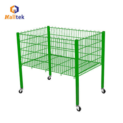 Custom Promotion cage Capacity Stackable Wire Baskets
