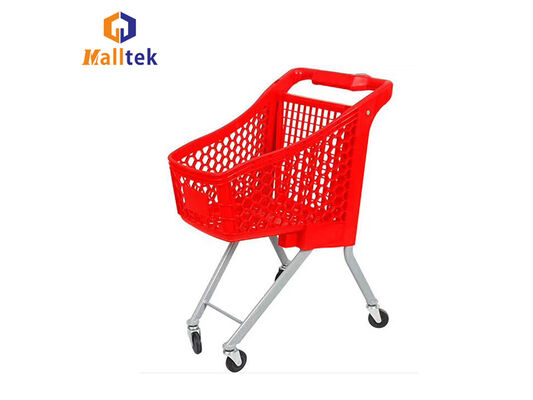 Kids Trolley For Supermarket Shopping With Advertising Flagpole