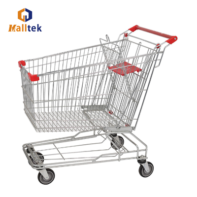 180L Estable del Supermercado Asiático Carrito de Compras