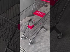 Nuevo estilo carro de compras de estilo europeo de aleación de tungsteno recubierto