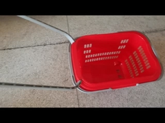 Cesta de compras de plástico de 35L PP para supermercadoMT-SSB14